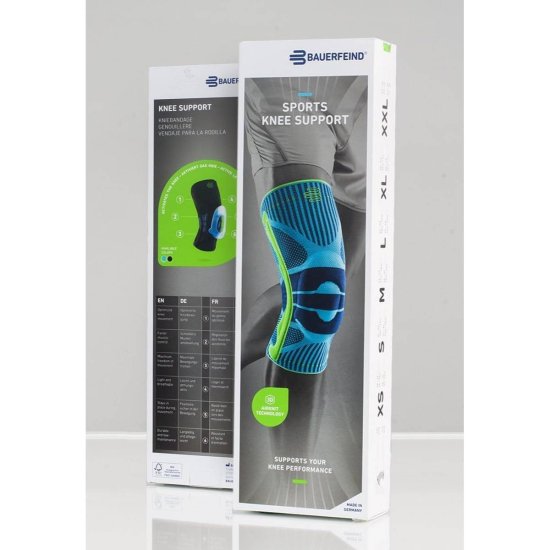 Bauerfeind - Genouillère Sports Knee Support noir