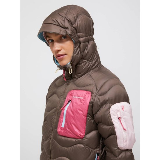 PEAK PERFORMANCE - Veste de ski helium utility down hoody Femme