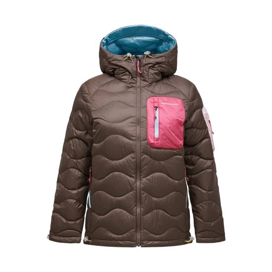 PEAK PERFORMANCE - Veste de ski helium utility down hoody Femme