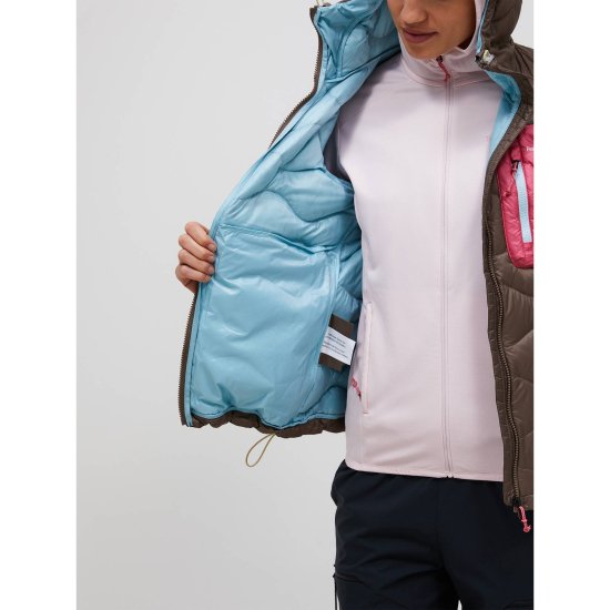 PEAK PERFORMANCE - Veste de ski helium utility down hoody Femme