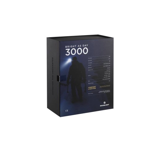 MOONLIGHT - Lampe frontale Bright as Day 3000