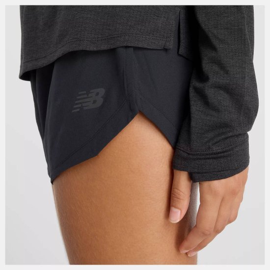 NEW BALANCE - T-shirt Athletics manches longues femme