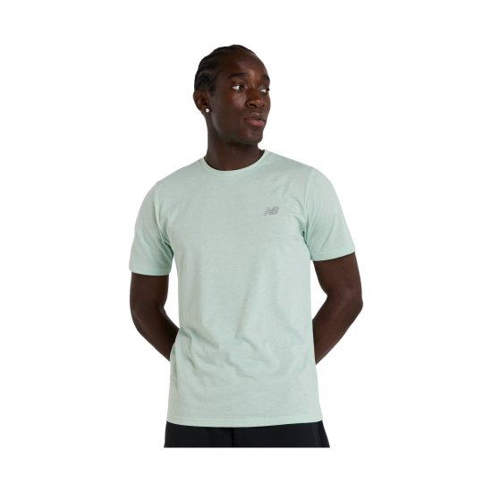 NEW BALANCE - T-Shirt Sport Essentials Heathertech uomo