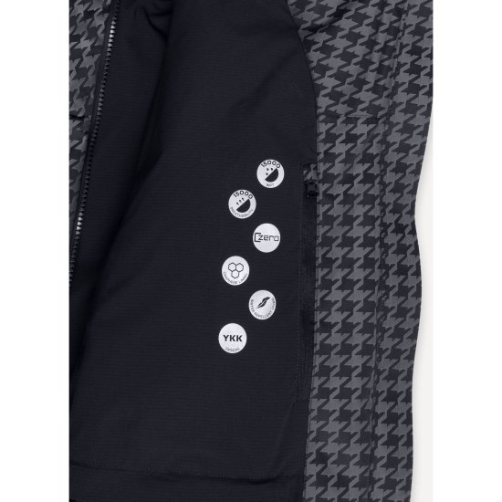 Colmar - Doudoune pied-de-poule femme