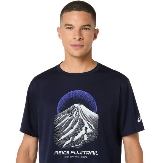 ASICS - T-shirt homme Asics FUJITRAIL LOGO SS TOP