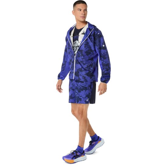 ASICS - Veste running FUJITRAIL PACKABLE JACKET homme
