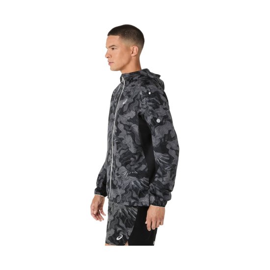 ASICS - Veste running FUJITRAIL PACKABLE JACKET homme
