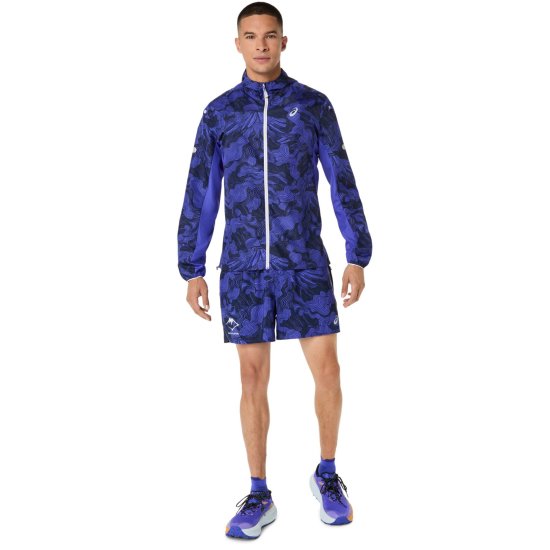 ASICS - Veste running FUJITRAIL PACKABLE JACKET homme