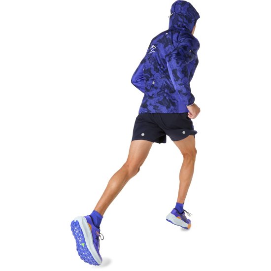 ASICS - Veste running FUJITRAIL PACKABLE JACKET homme