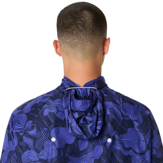 ASICS - Veste running FUJITRAIL PACKABLE JACKET homme