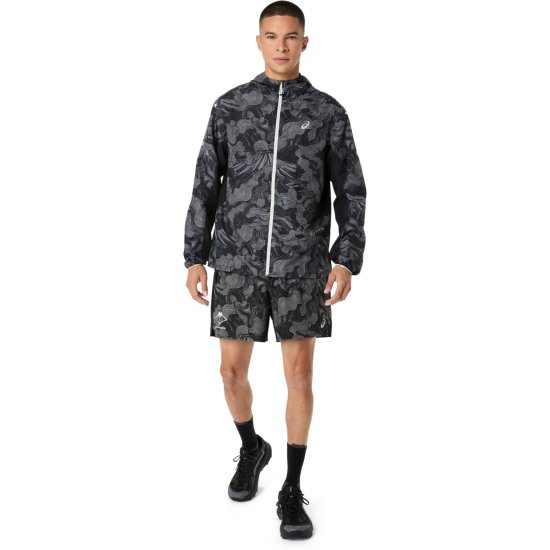 ASICS - Veste running FUJITRAIL PACKABLE JACKET homme