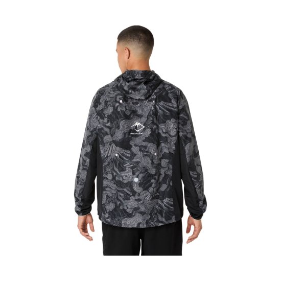 ASICS - Veste running FUJITRAIL PACKABLE JACKET homme