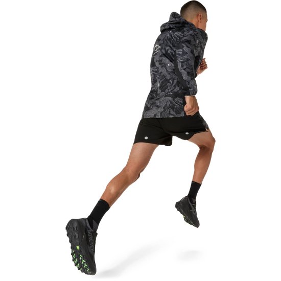 ASICS - Veste running FUJITRAIL PACKABLE JACKET homme