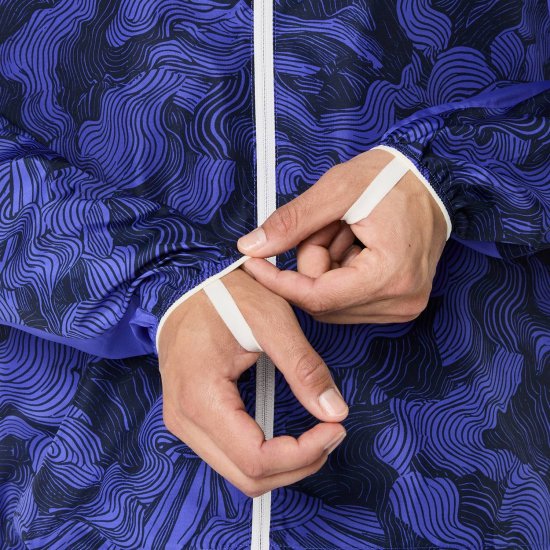 ASICS - Veste running FUJITRAIL PACKABLE JACKET homme