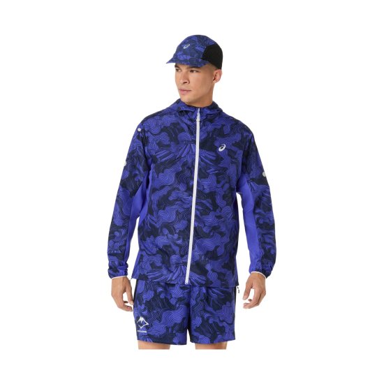 ASICS - Veste running FUJITRAIL PACKABLE JACKET homme