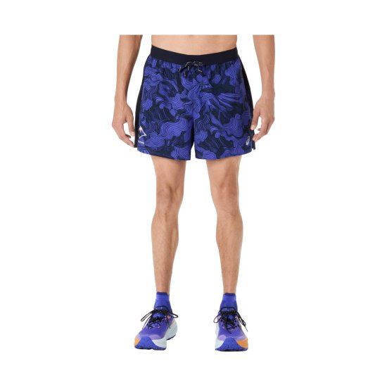 ASICS - Pantaloncino da running FUJITRAIL ALL OVER PRINT 5 in 1