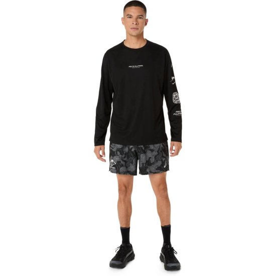 ASICS - Pantaloncino da running FUJITRAIL ALL OVER PRINT 5 in 1