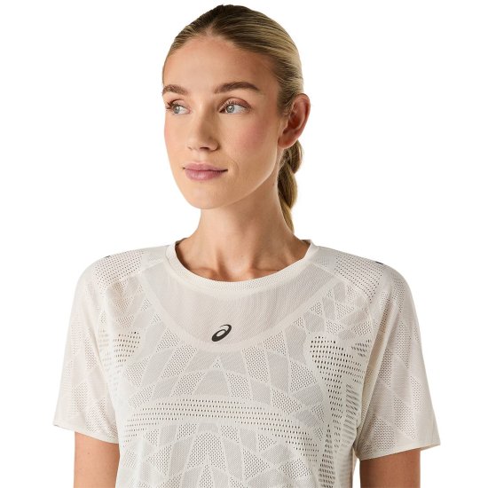 ASICS - T-SHIRT MANICHE CORTE METARUN DONNA