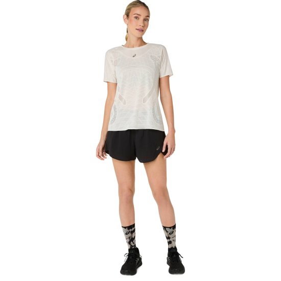 ASICS - T-SHIRT MANICHE CORTE METARUN DONNA