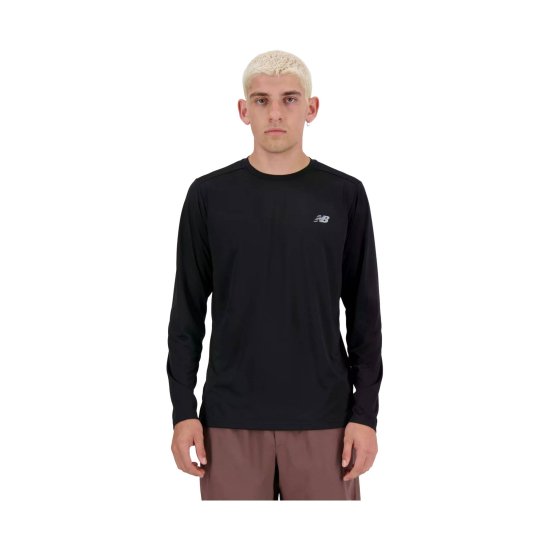 NEW BALANCE - Maglietta a maniche lunghe Sport Essential uomo