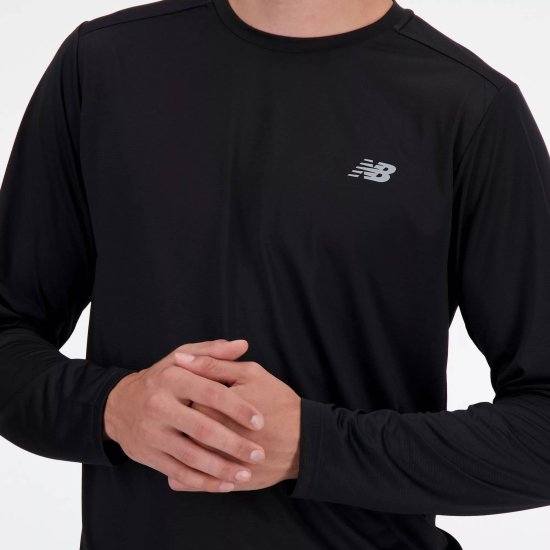 NEW BALANCE - Maglietta a maniche lunghe Sport Essential uomo