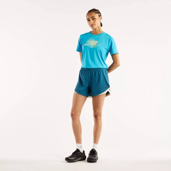 NEW BALANCE - Short Sport Essential 5" (13cm) femme