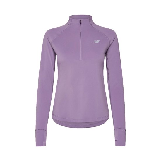 NEW BALANCE - Pull NB Harmony demi-zip femme