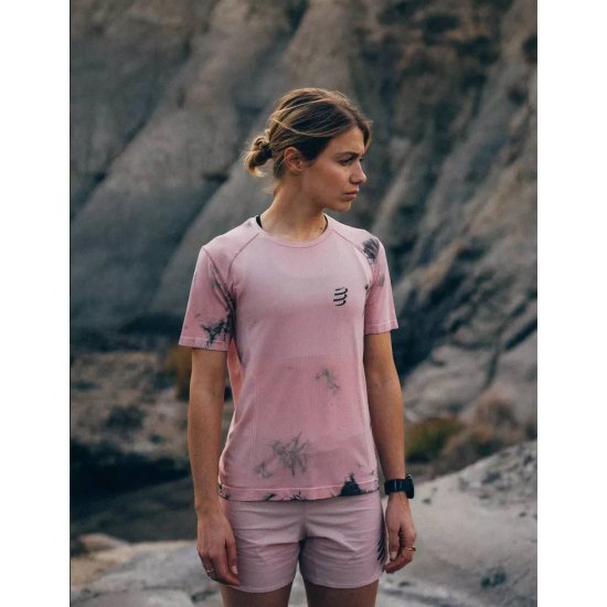 COMPRESSPORT - T-shirt Performance Eat My Dust! femme