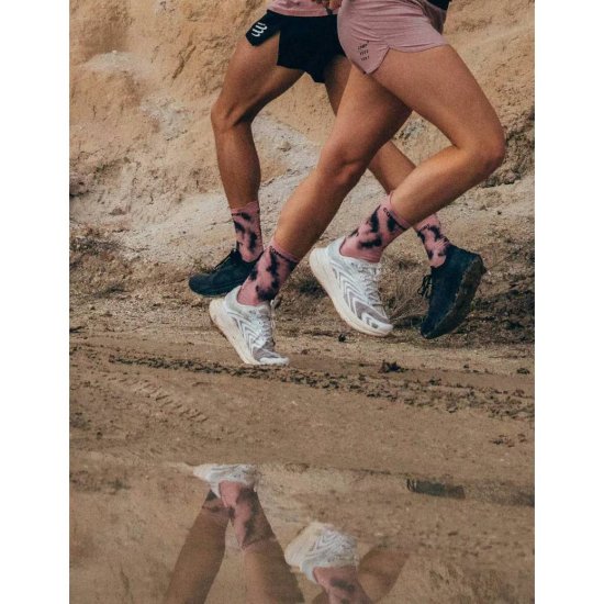 COMPRESSPORT - Chaussettes Pro Racing V4.0 Run High Eat My Dust!