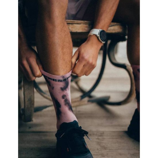 COMPRESSPORT - Chaussettes Pro Racing V4.0 Run High Eat My Dust!
