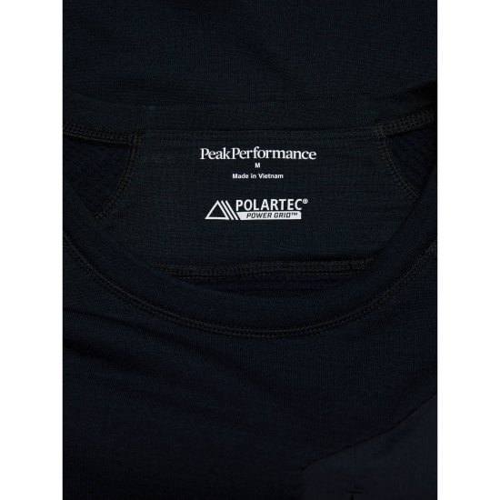 PEAK PERFORMANCE - T-shirt manches longues Freelight Polartec Grid Crew homme