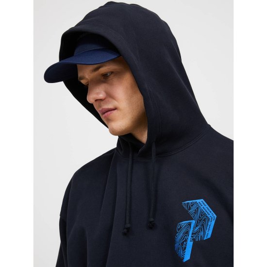 PEAK PERFORMANCE - Felpa con cappuccio Terry Graphic da uomo