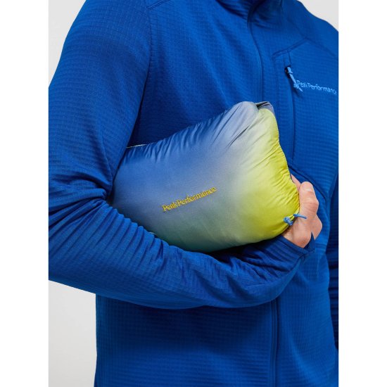 PEAK PERFORMANCE - Piumino Helium AOP Utility Down Hood uomo