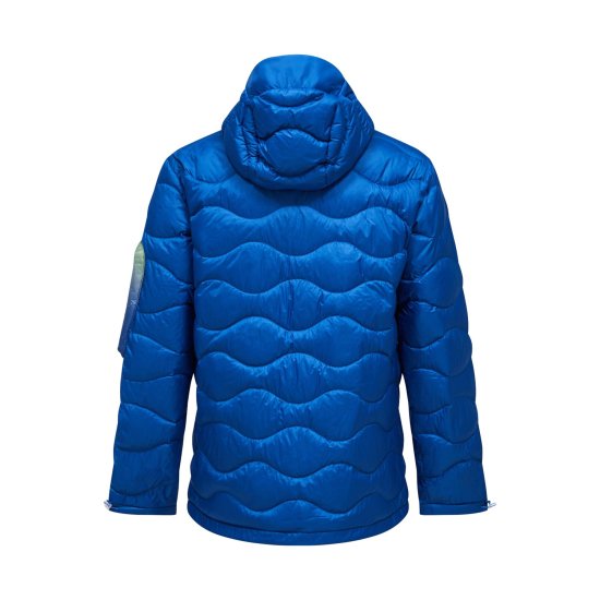 PEAK PERFORMANCE - Piumino Helium AOP Utility Down Hood uomo