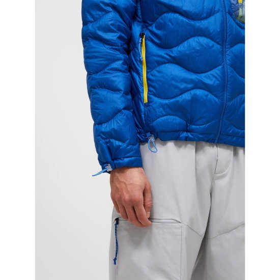 PEAK PERFORMANCE - Piumino Helium AOP Utility Down Hood uomo