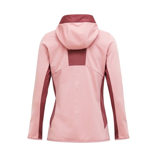 PEAK PERFORMANCE - Polaire technique Utility Light Zip Hood femme