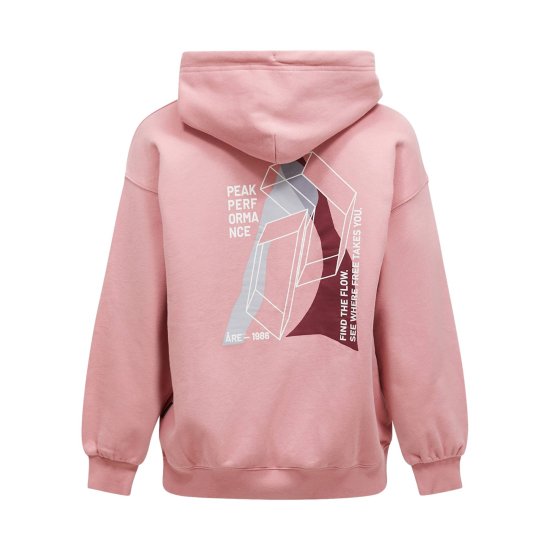 PEAK PERFORMANCE - Sweat à capuche Terry Graphic femme
