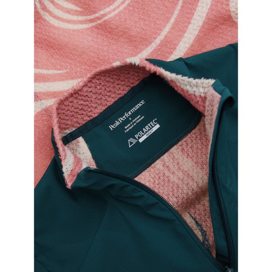 PEAK PERFORMANCE - Veste AOP Freelight Alpha Half Zip femme