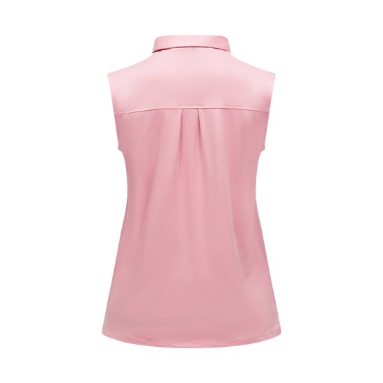 PEAK PERFORMANCE - Polo Comfort Zip senza maniche da donna