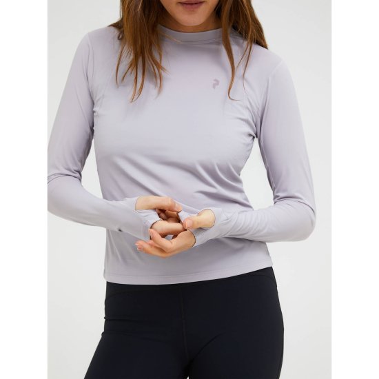PEAK PERFORMANCE - T-shirt a maniche lunghe Repel UPF donna