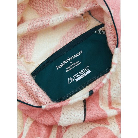 PEAK PERFORMANCE - Veste capuche Freelight AOP Polartec Alpha femme