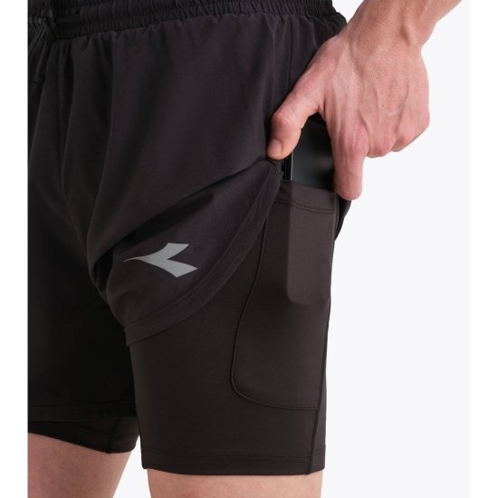 DIADORA - Short 2-en-1 homme