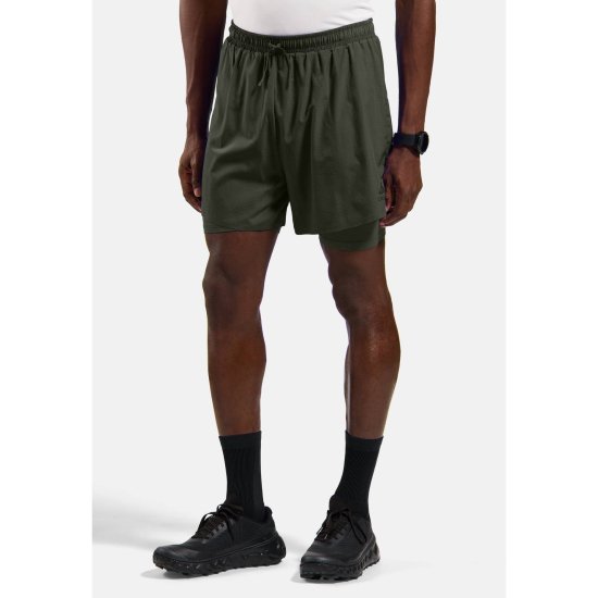 ODLO - Short running 2 en 1 Zeroweight homme