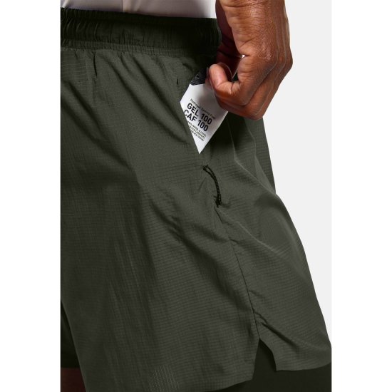 ODLO - Short running 2 en 1 Zeroweight homme
