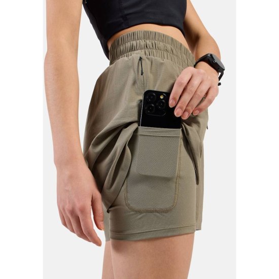 ODLO - Short running 2 en 1 Zeroweight femme
