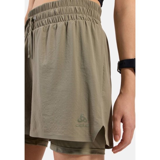 ODLO - Short running 2 en 1 Zeroweight femme