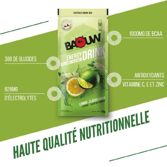 BAOUW - Boisson Isotonique 45g