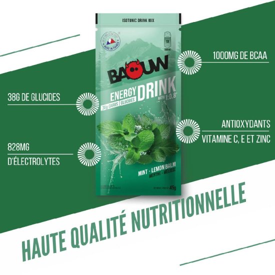 BAOUW - Boisson Isotonique 45g