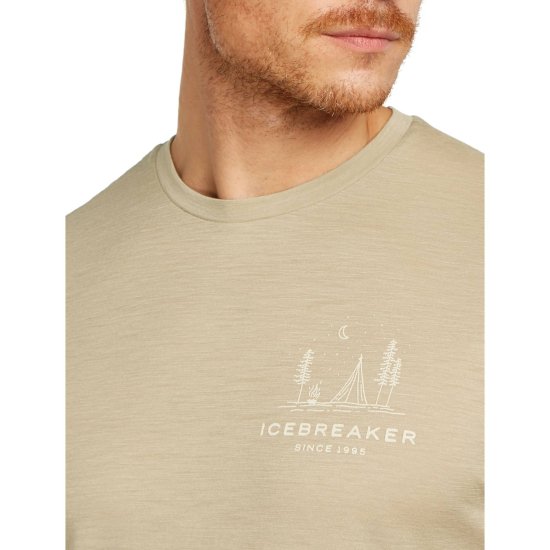 ICEBREAKER - T-shirt 150 Tech Lite Peaceful Pass uomo