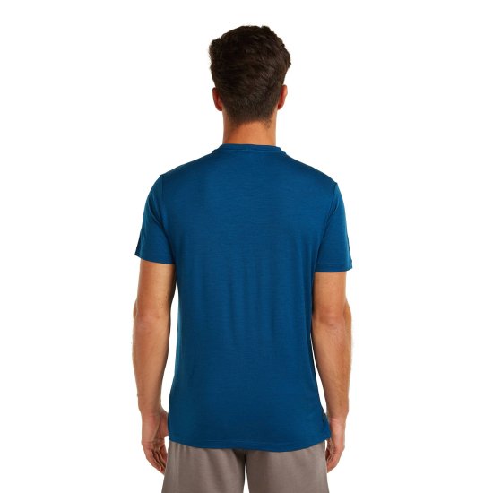 ICEBREAKER - T-shirt 150 Tech Lite Peaceful Pass uomo